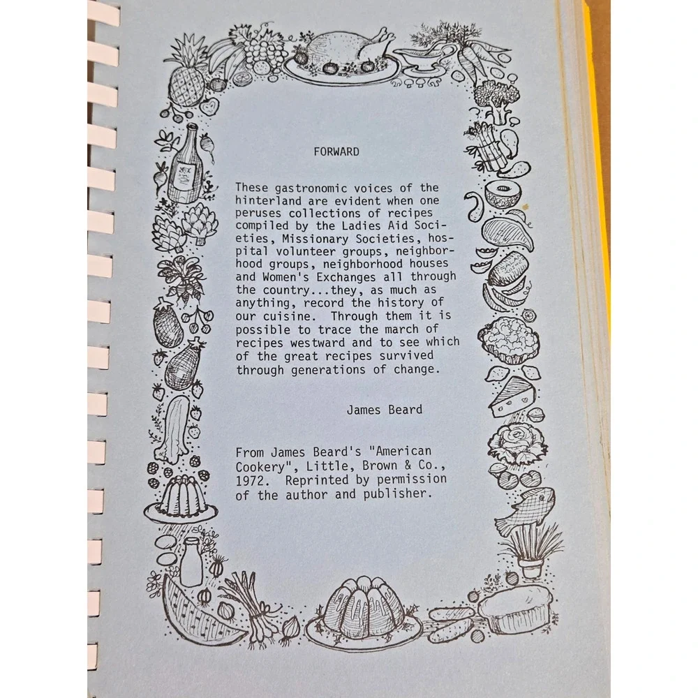 Vintage 1976 Creative Cookery Dallas St. Michael and All Angels Cookbook